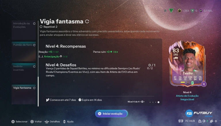 Image de l'article Comment réaliser des évolutions dans Ultimate Team EA FC 26 sur le blog de FutBuyNow concernant EA Sports FC 26