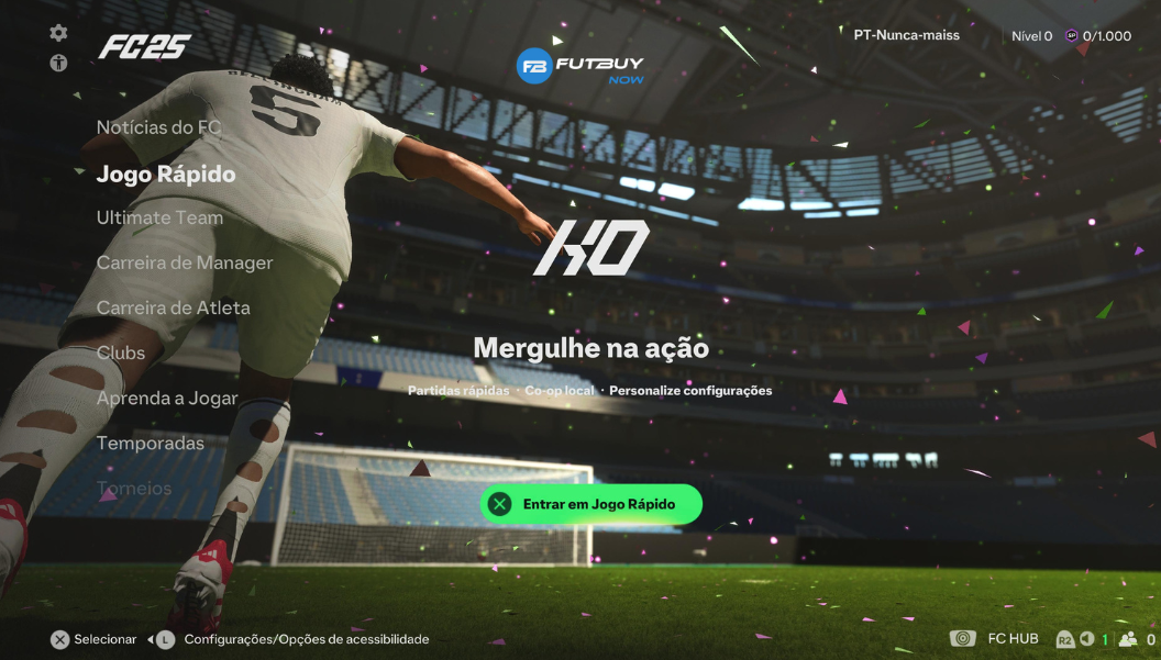 Imagem do artigo Como Iniciar Uma Partida Amistosa no EA FC 25: Tutorial Rápido no blog da FutBuyNow sobre EA FC 26