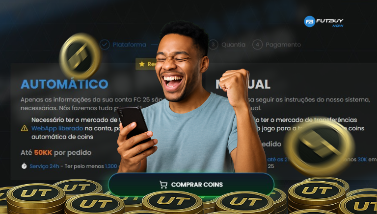 Imagem do artigo como Recarregar Moedas no EA FC 25 com Segurança e Sem Risco de Ban no blog da FutBuyNow sobre EA FC 26