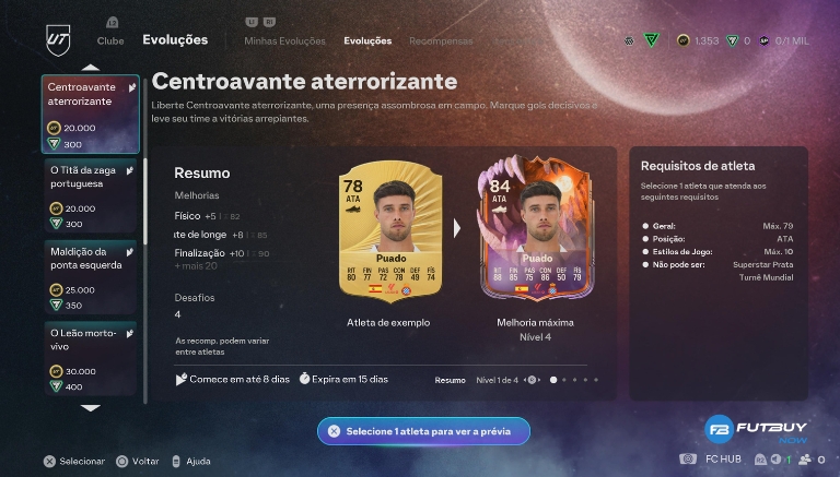 Image de l'article Comment réaliser des évolutions dans Ultimate Team EA FC 26 sur le blog de FutBuyNow concernant EA Sports FC 26