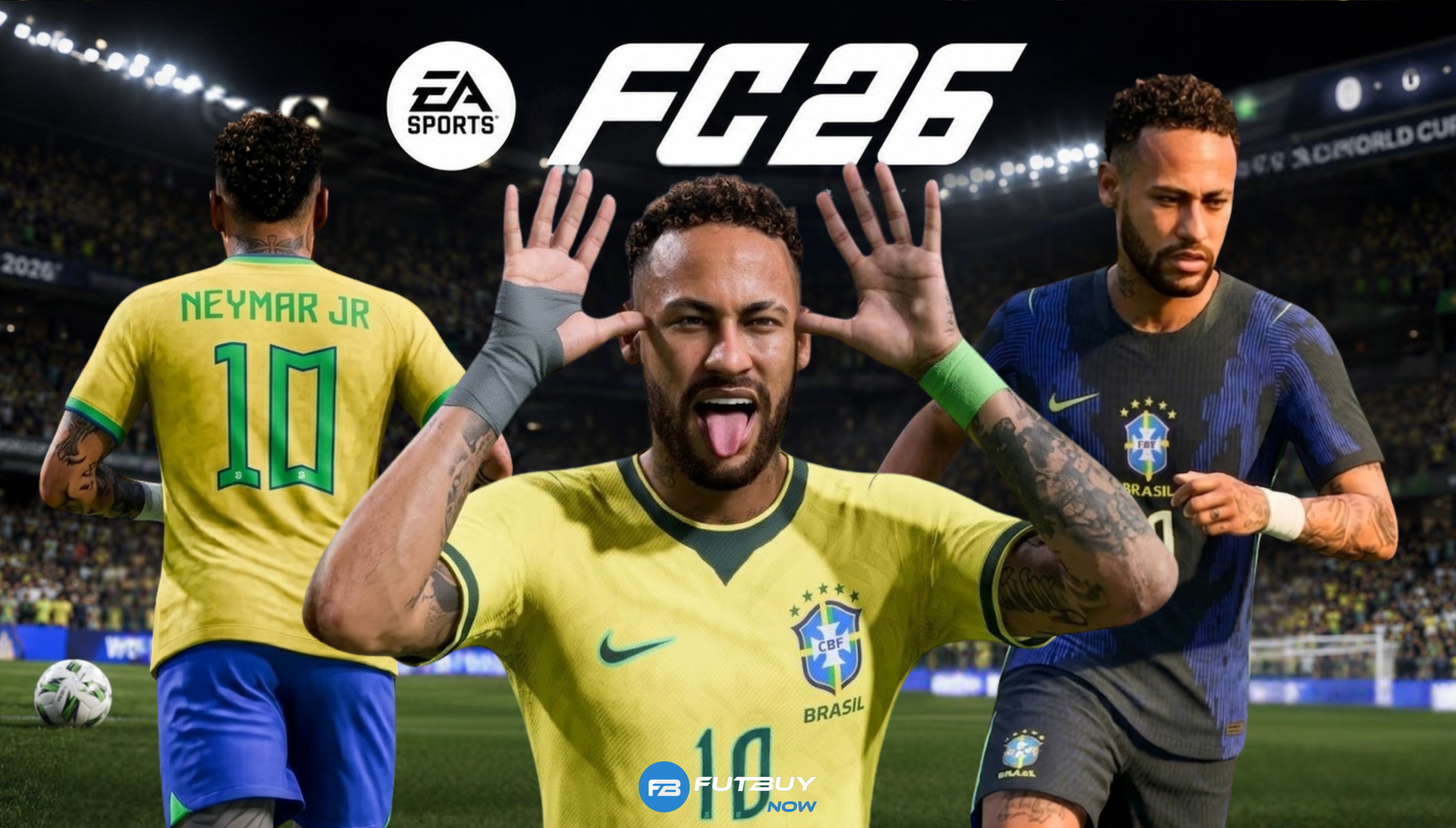 Imagem do artigo Neymar de volta ao EA FC 26? Entenda o retorno pela Seleção Brasileira no blog da FutBuyNow sobre EA FC 26