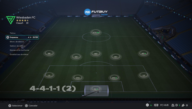 Imagen del artículo EA FC 26 Meta: Por qué el 4-4-1-1 es la Mejor Formación en el Juego en el blog de FutBuyNow sobre EA Sports FC 26