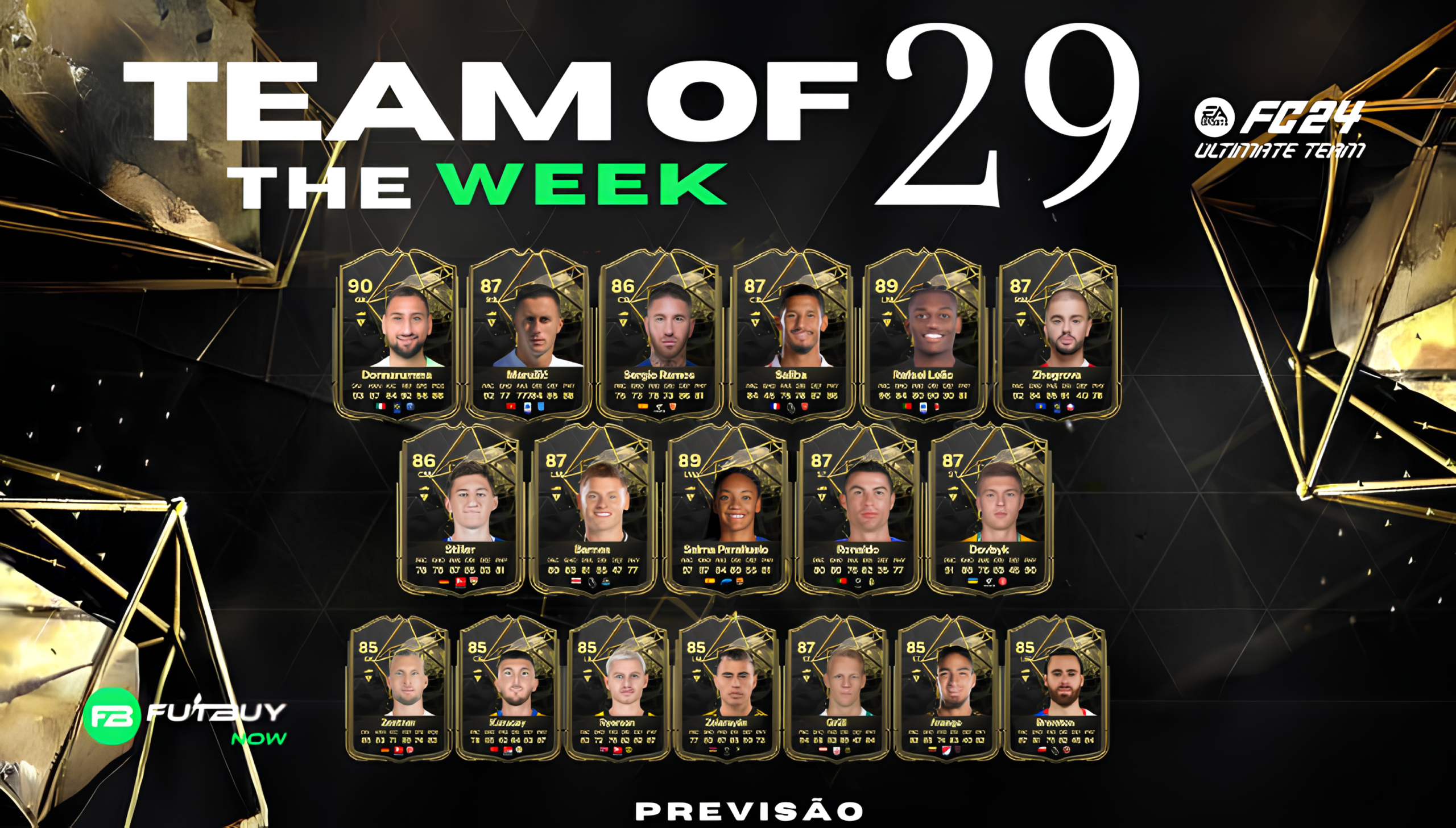 EQUIPE DA SEMANA 29 DO FC 24