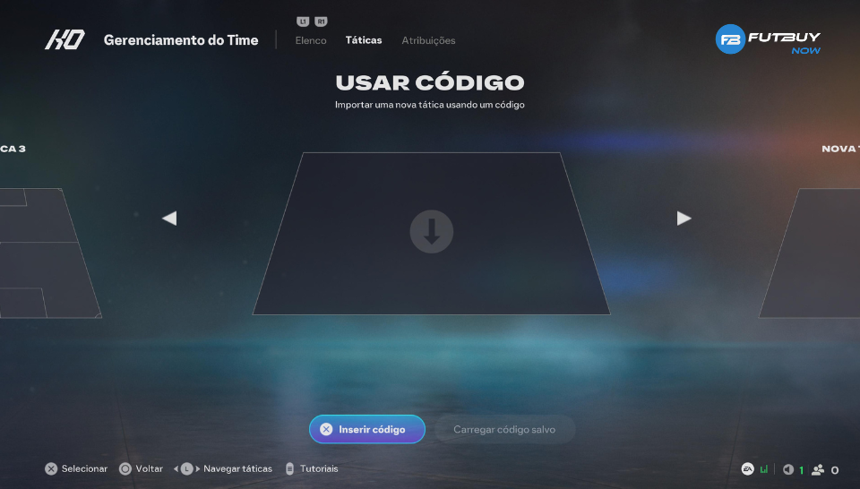 Imagem do artigo Como usar os códigos de táticas no EA FC 26 no blog da FutBuyNow sobre EA FC 26