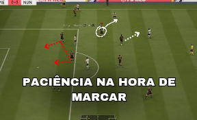 Não ir direto a bola a importância da paciência