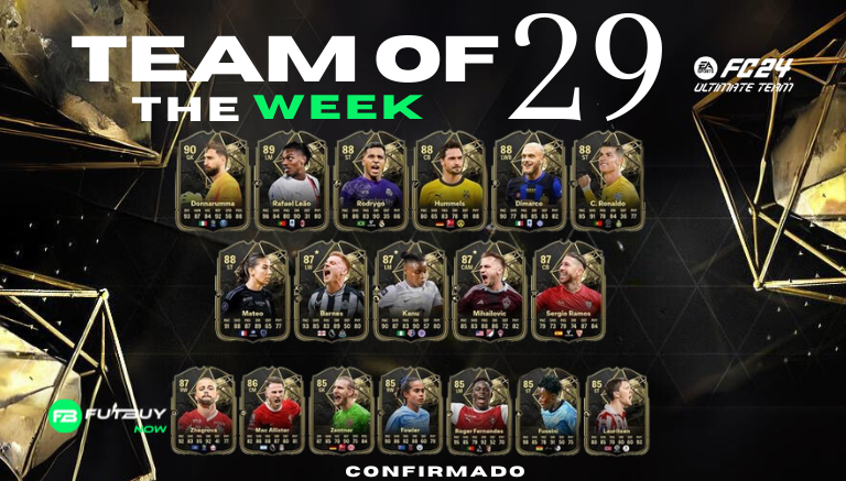 TIME DA SEMANA 29 DO FC24